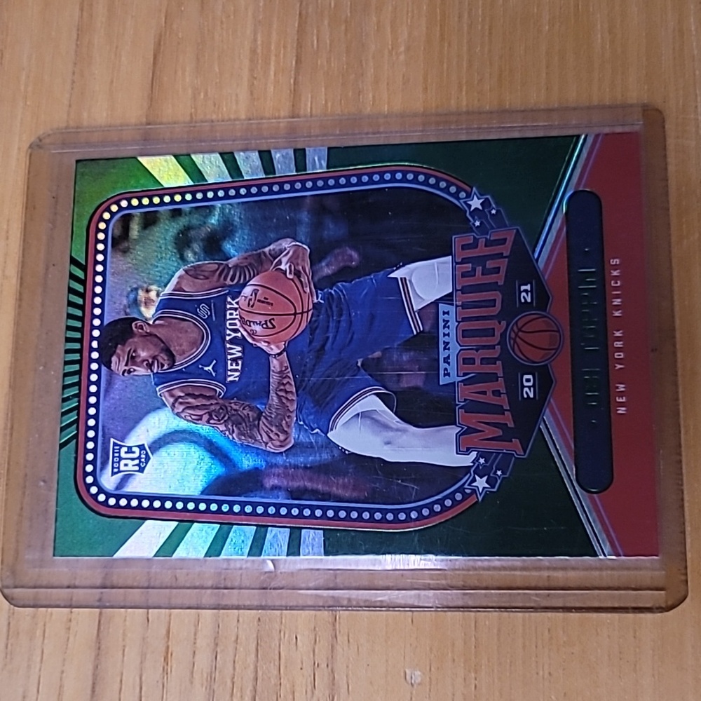 Obi Toppin. Rookie Prizm